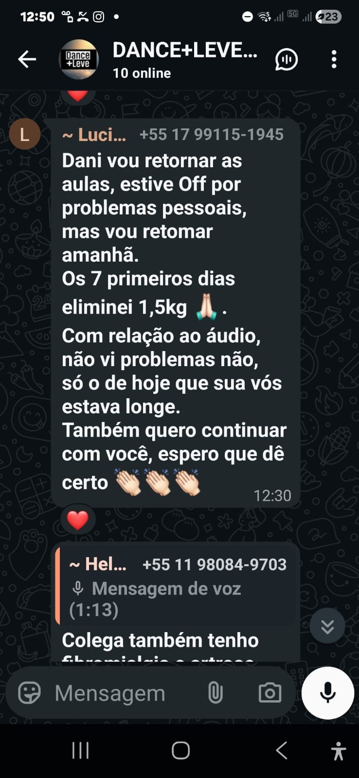 Depoimento da Luciana - eliminei 1,5kg em 7 dias