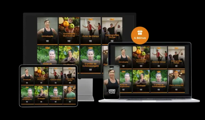 Dance + Leve disponível em todos os dispositivos